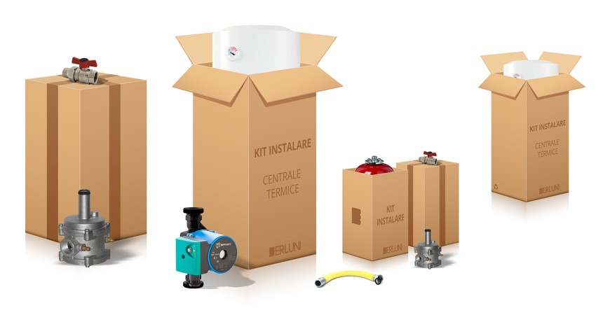 Ce cuprinde kitul de instalare al unei centrale termice