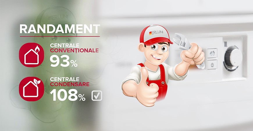 Avantajele unei centrale termice in condensatie